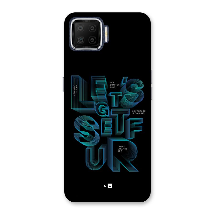 Lets Get Surf Back Case for Oppo F17