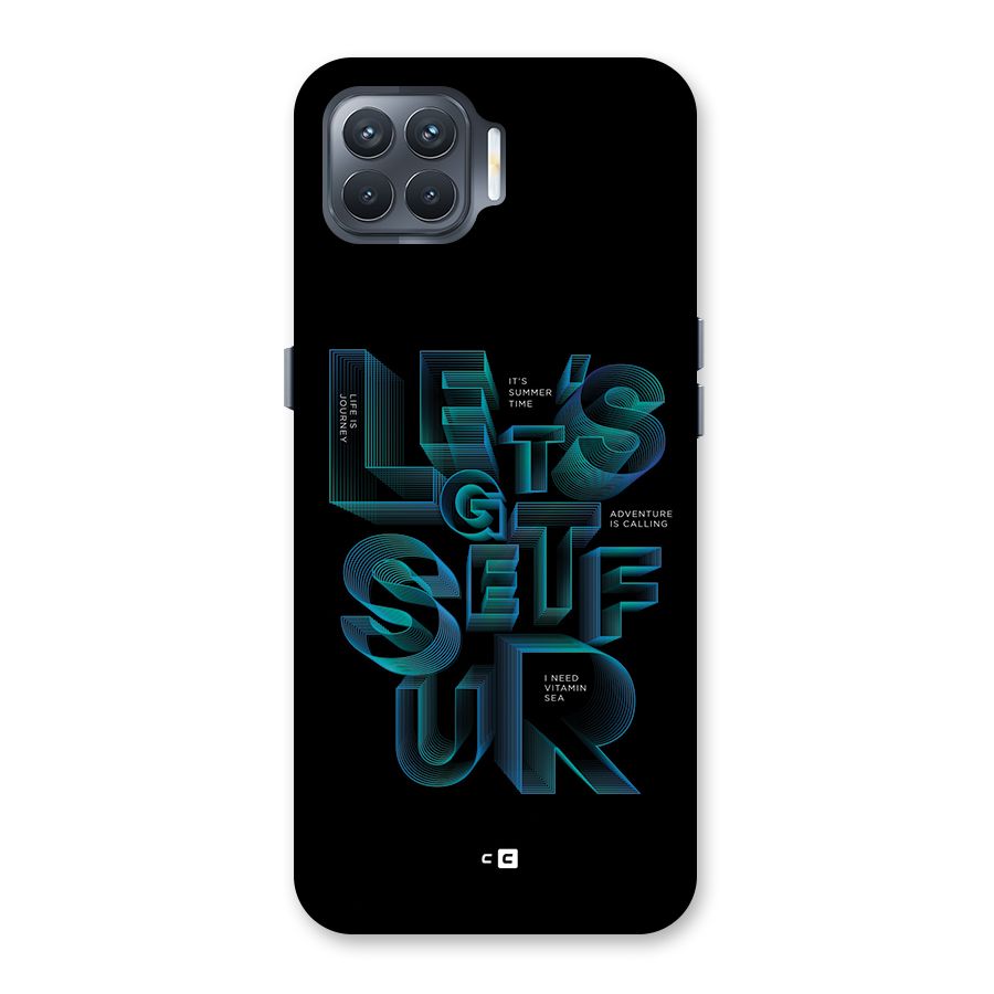 Lets Get Surf Back Case for Oppo F17 Pro