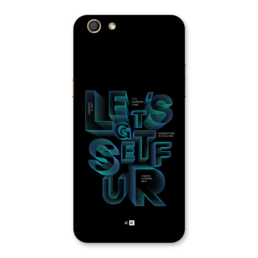 Lets Get Surf Back Case for Oppo F3