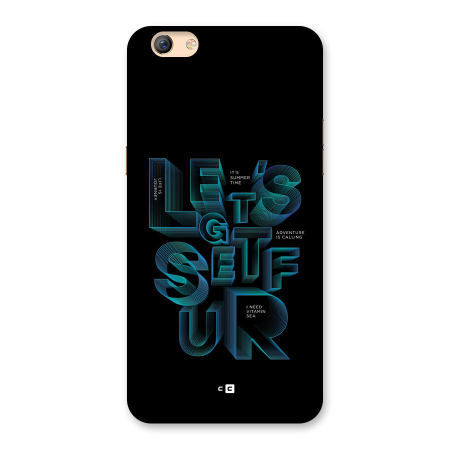 Lets Get Surf Back Case for Oppo F3 Plus