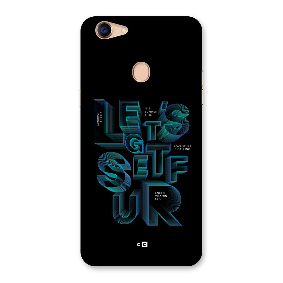 Lets Get Surf Back Case for Oppo F5