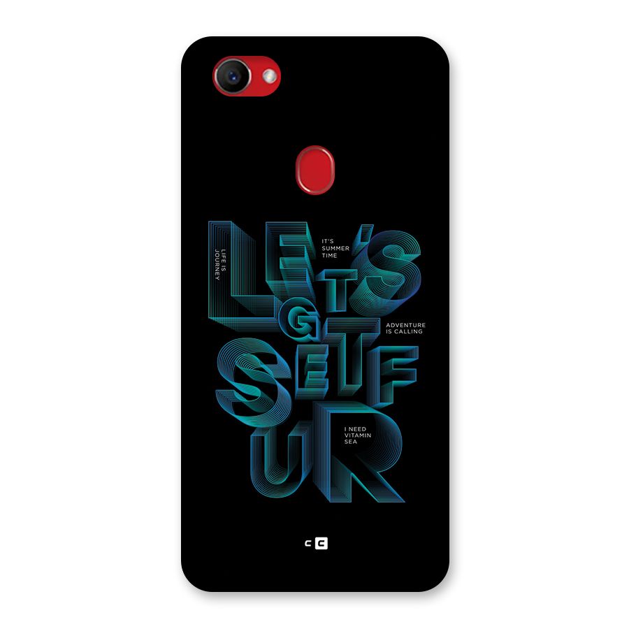 Lets Get Surf Back Case for Oppo F7