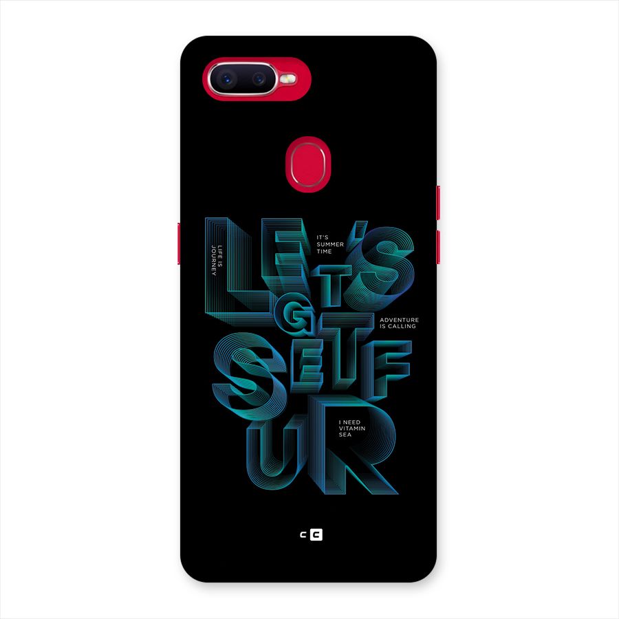 Lets Get Surf Back Case for Oppo F9 Pro