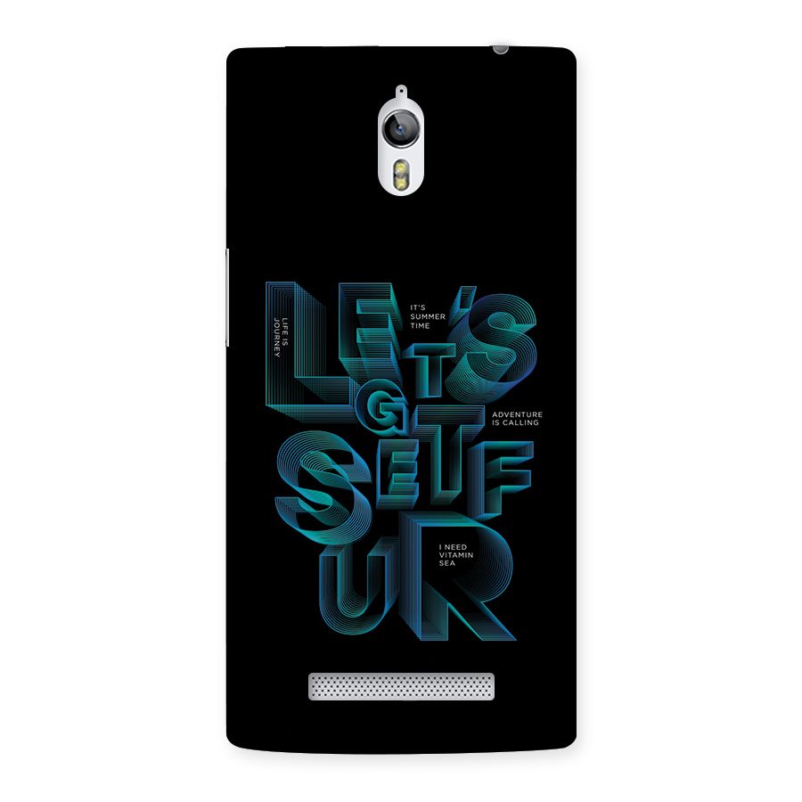Lets Get Surf Back Case for Oppo Find 7