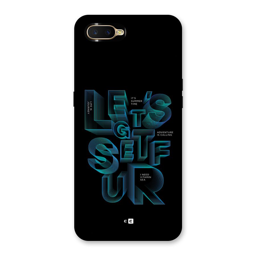 Lets Get Surf Back Case for Oppo K1