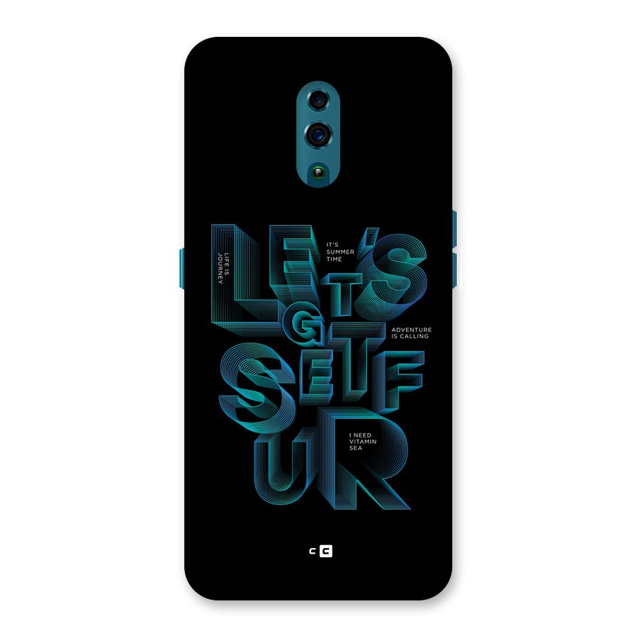 Lets Get Surf Back Case for Oppo Reno