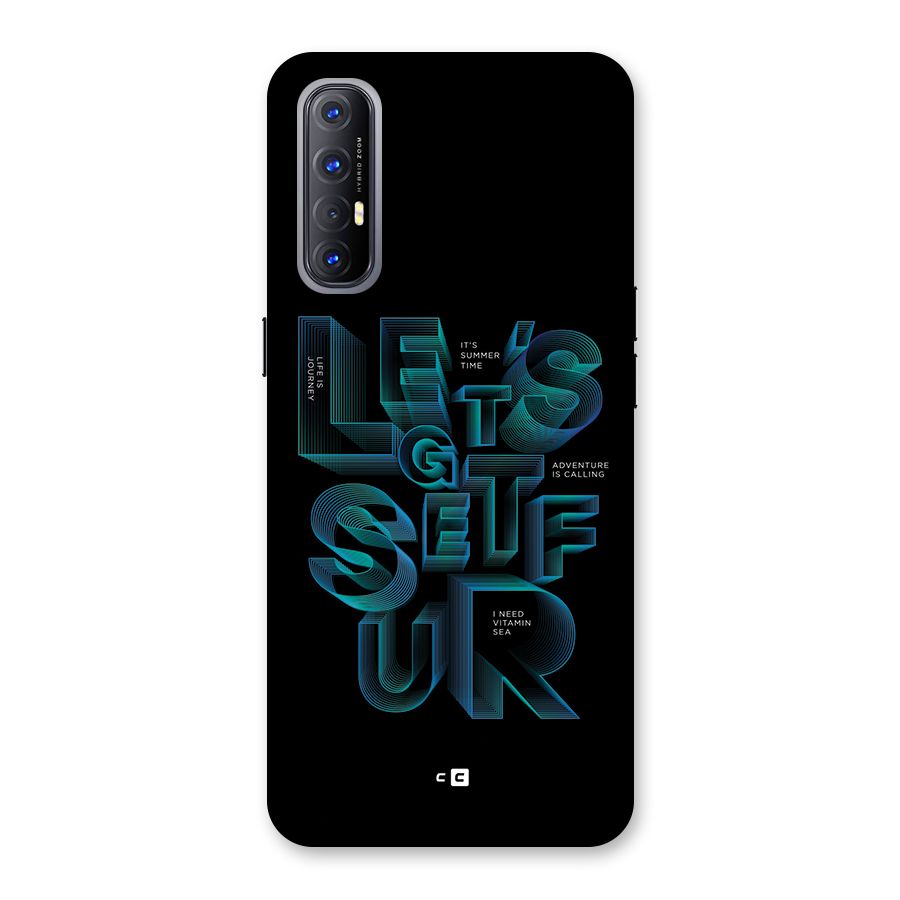 Lets Get Surf Back Case for Oppo Reno3 Pro