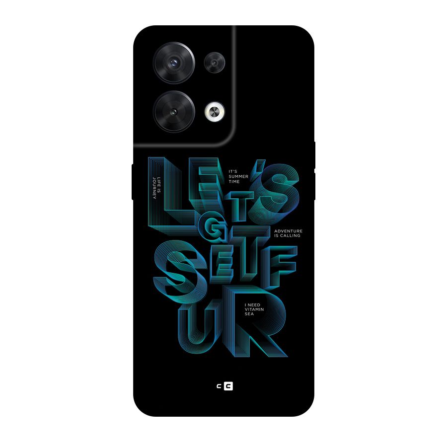 Lets Get Surf Back Case for Oppo Reno8 5G