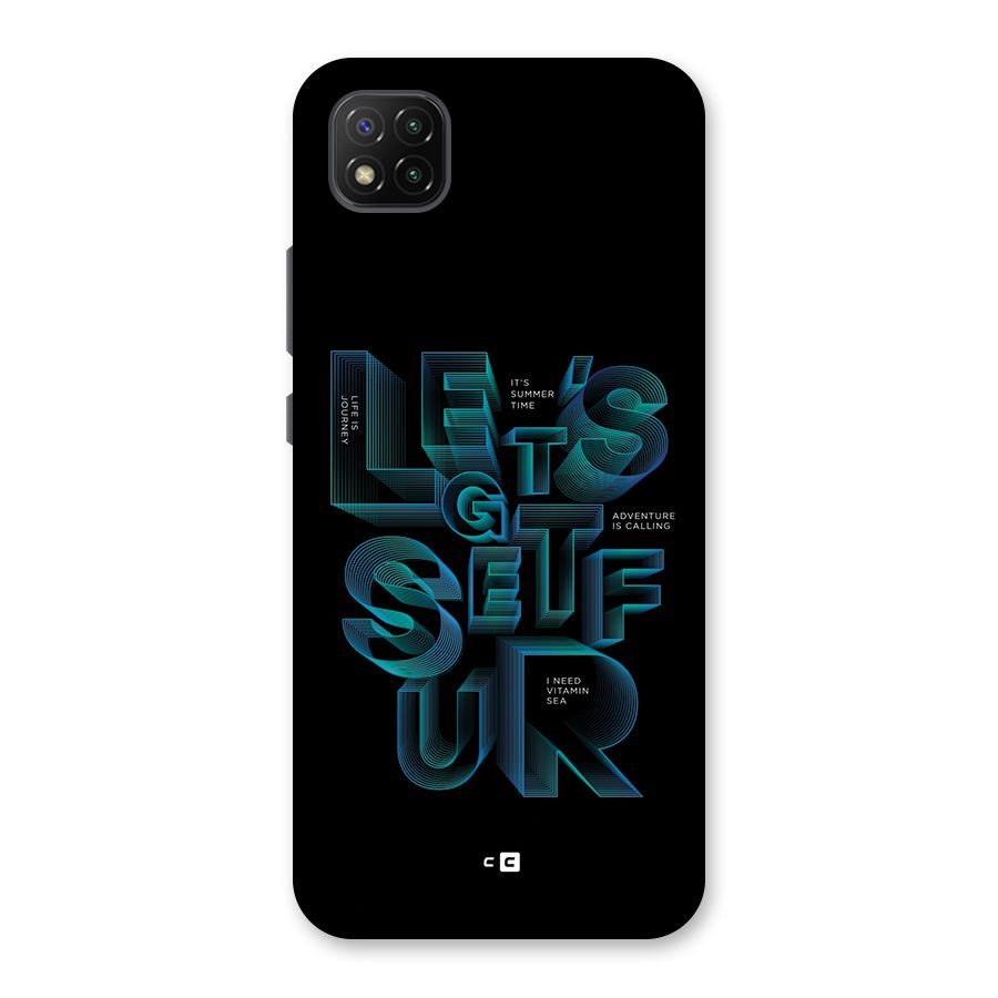 Lets Get Surf Back Case for Poco C3