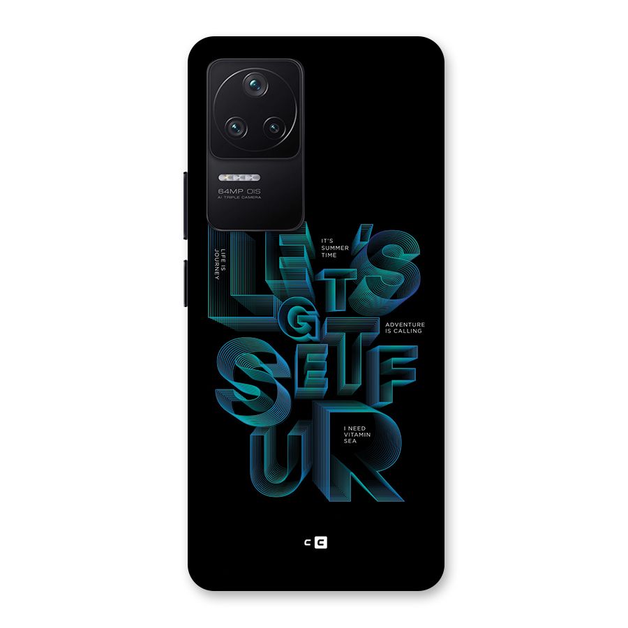 Lets Get Surf Back Case for Poco F4 5G
