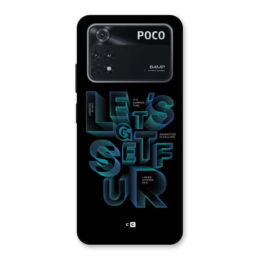 Lets Get Surf Back Case for Poco M4 Pro 4G