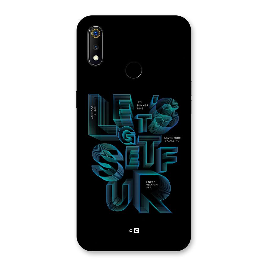 Lets Get Surf Back Case for Realme 3