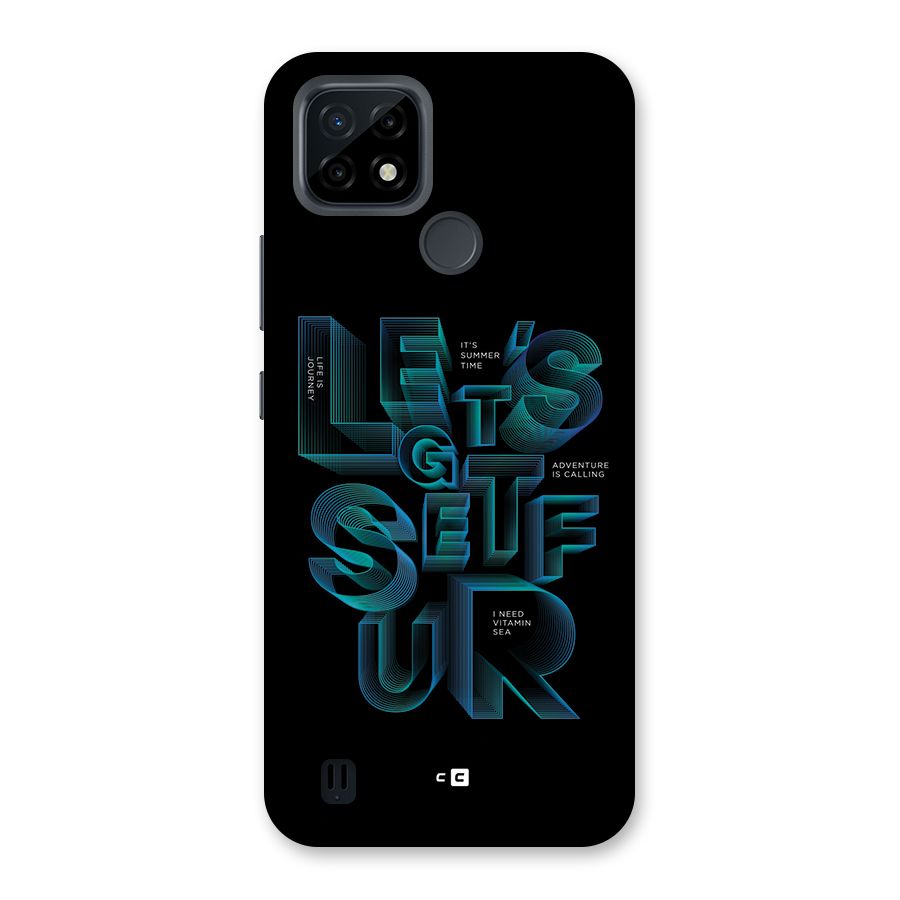 Lets Get Surf Back Case for Realme C21
