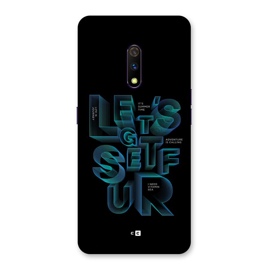 Lets Get Surf Back Case for Realme X