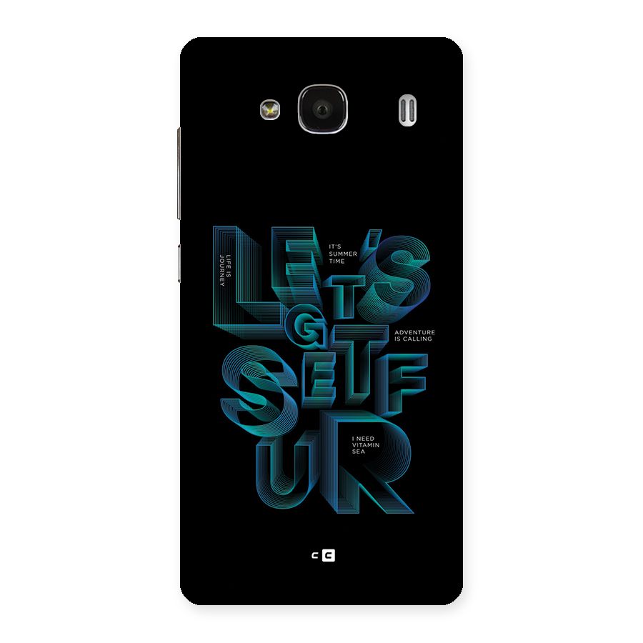 Lets Get Surf Back Case for Redmi 2 Prime