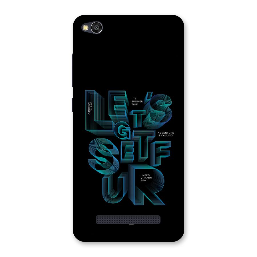 Lets Get Surf Back Case for Redmi 4A
