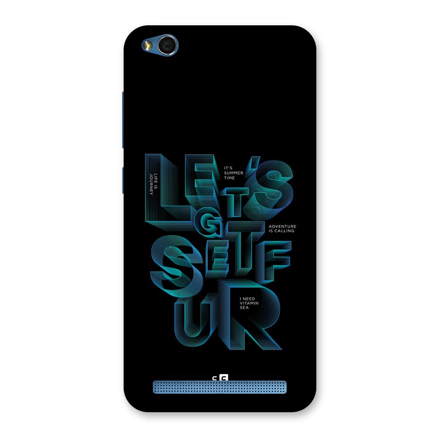 Lets Get Surf Back Case for Redmi 5A