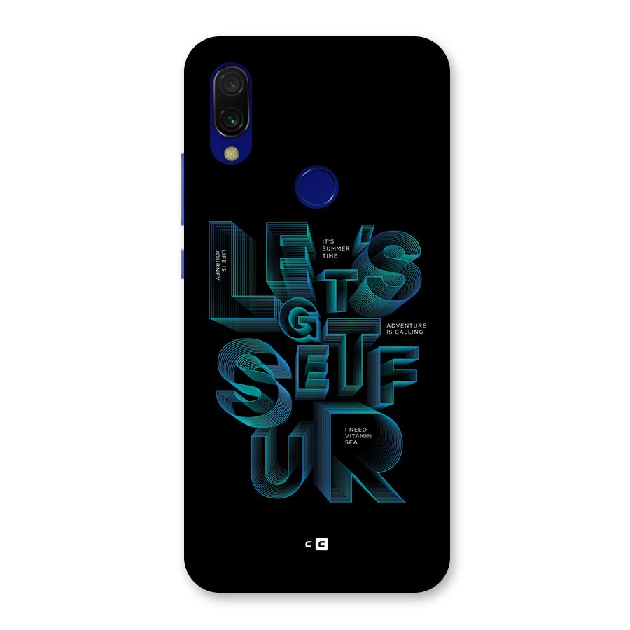 Lets Get Surf Back Case for Redmi 7