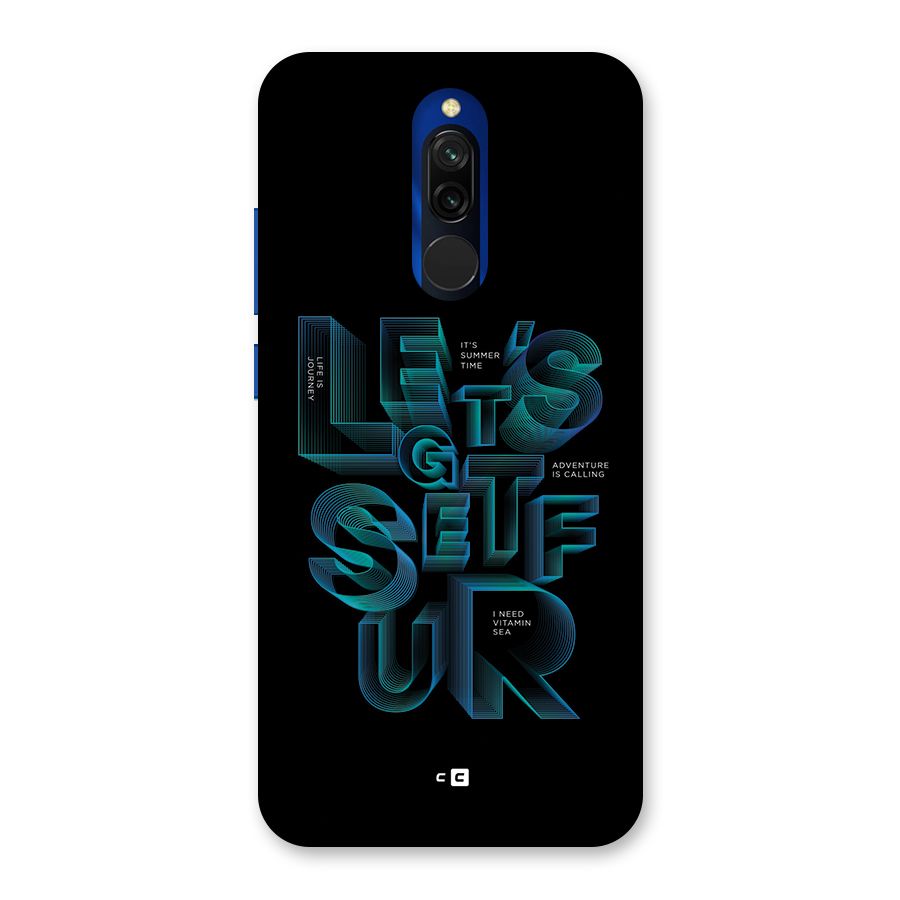 Lets Get Surf Back Case for Redmi 8