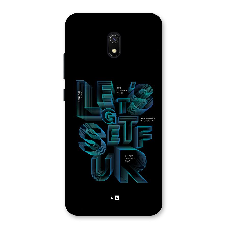 Lets Get Surf Back Case for Redmi 8A