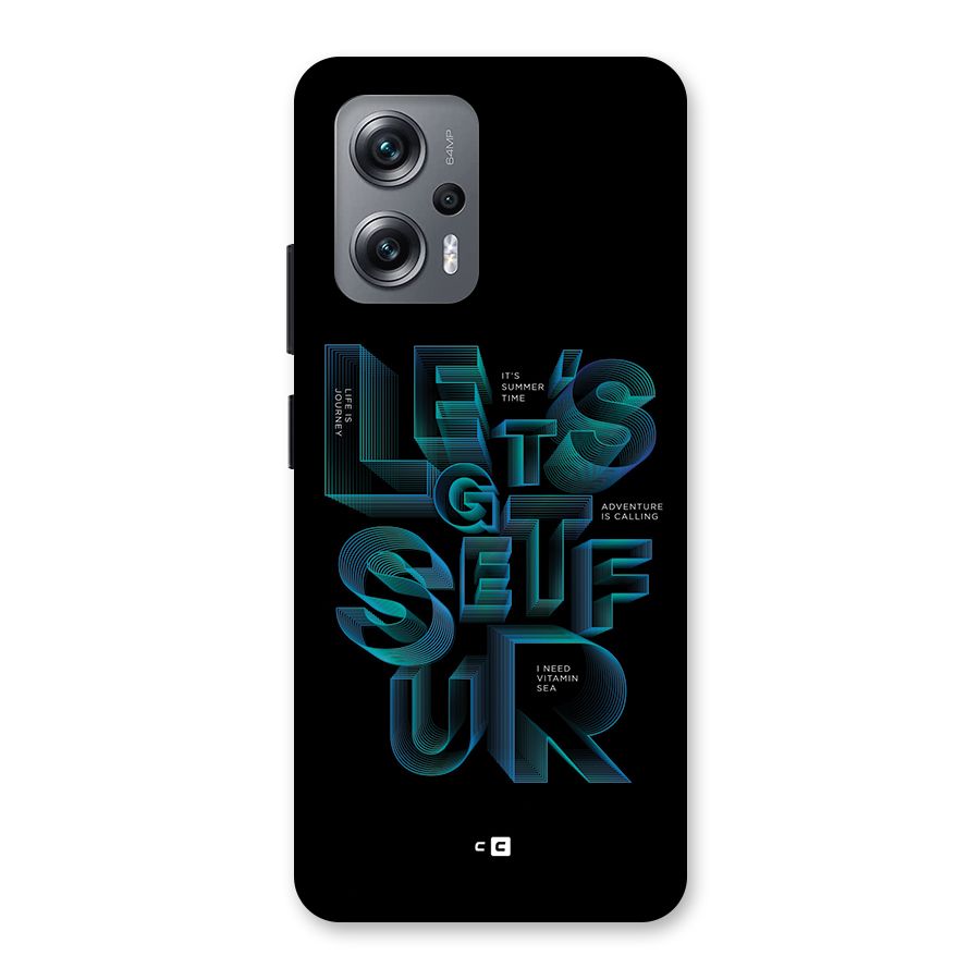 Lets Get Surf Back Case for Redmi K50i