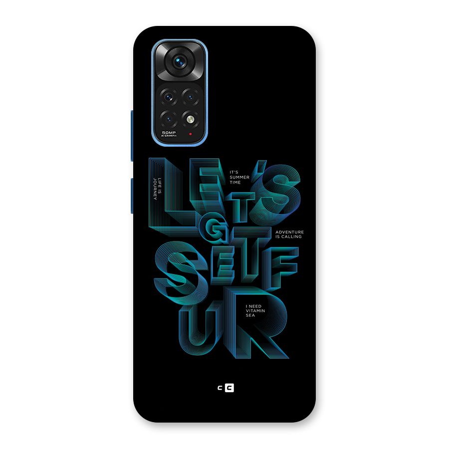 Lets Get Surf Back Case for Redmi Note 11S