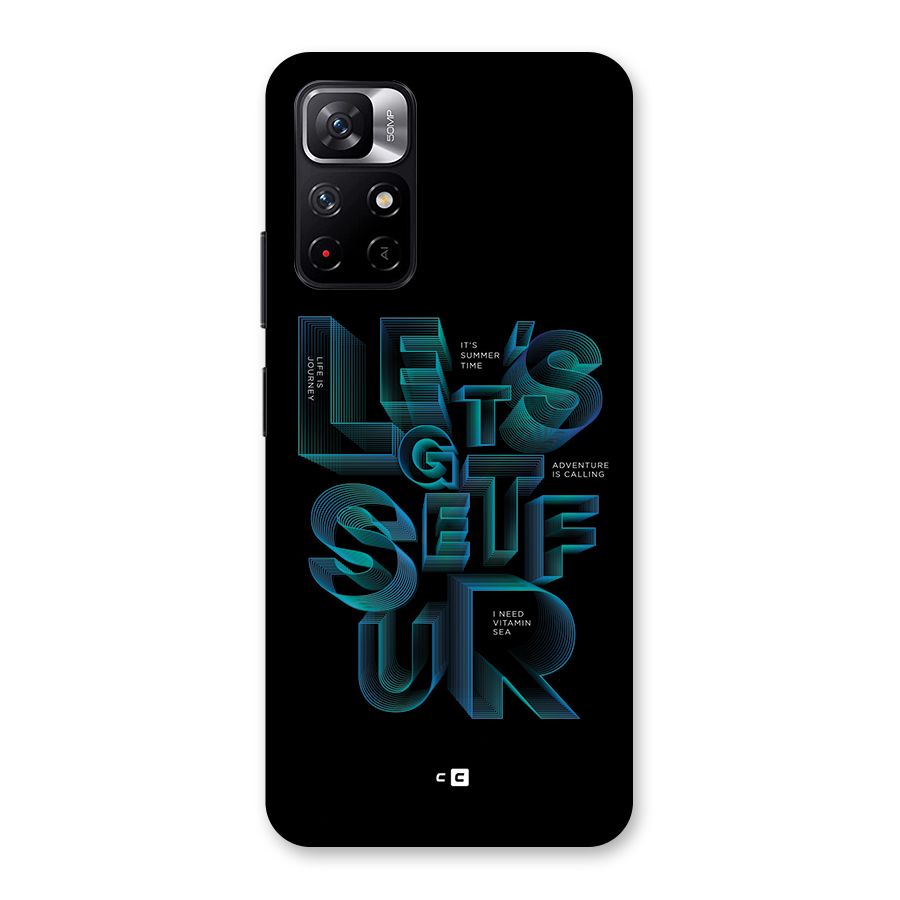 Lets Get Surf Back Case for Redmi Note 11T 5G