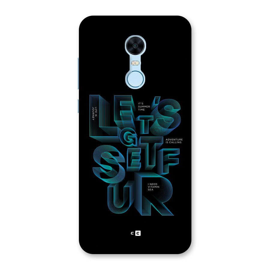 Lets Get Surf Back Case for Redmi Note 5