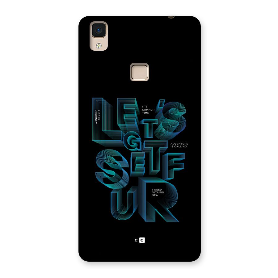 Lets Get Surf Back Case for V3 Max