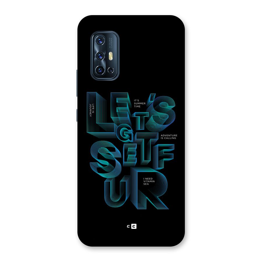 Lets Get Surf Back Case for Vivo V17