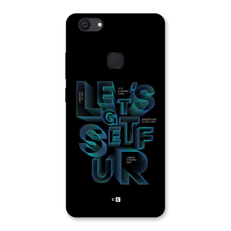 Lets Get Surf Back Case for Vivo V7 Plus