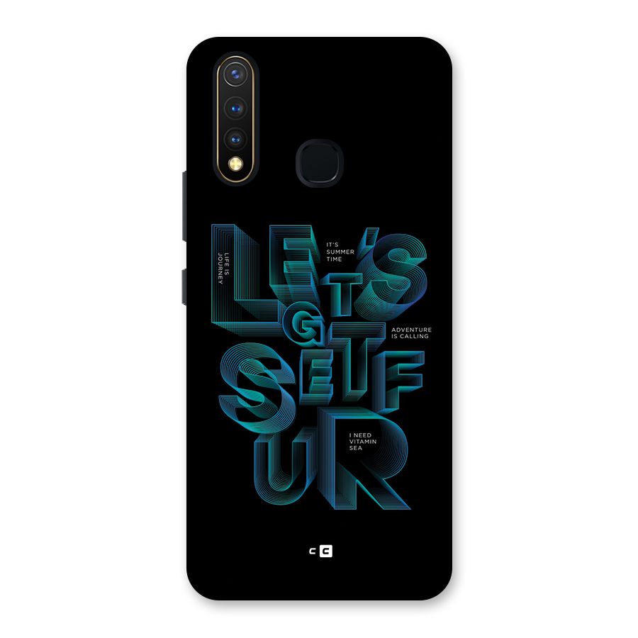 Lets Get Surf Back Case for Vivo Y19