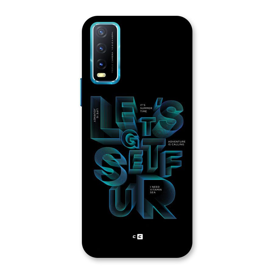 Lets Get Surf Back Case for Vivo Y20A