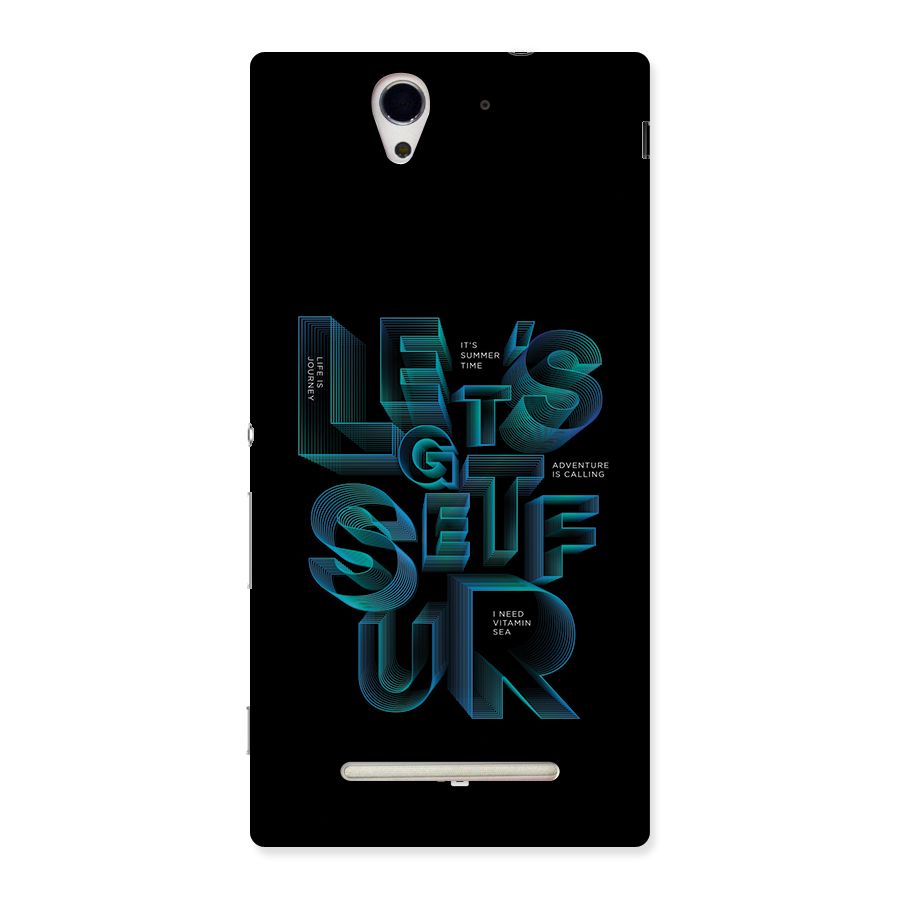 Lets Get Surf Back Case for Xperia C3