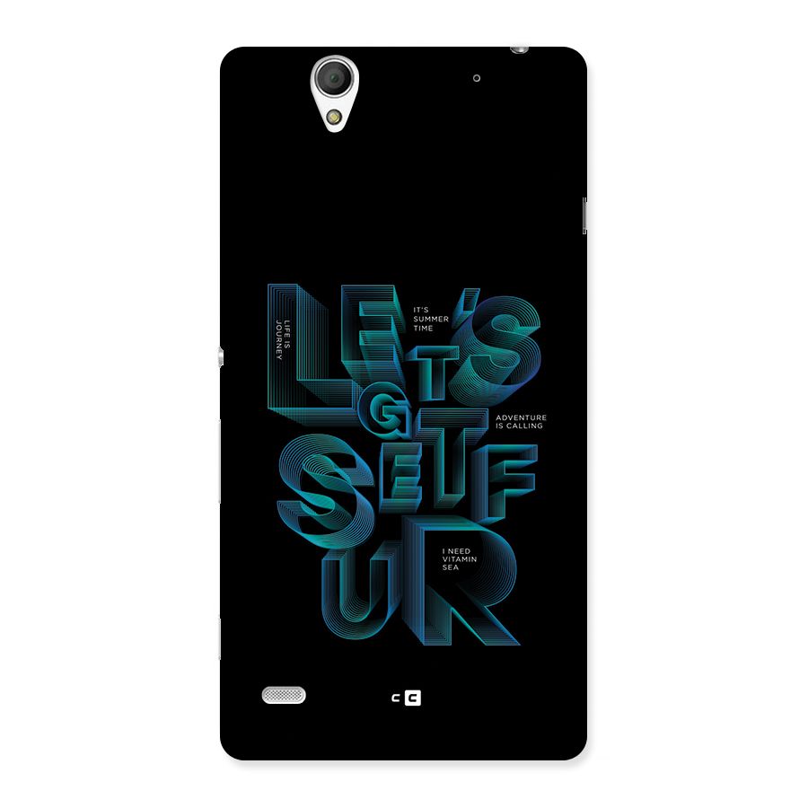 Lets Get Surf Back Case for Xperia C4