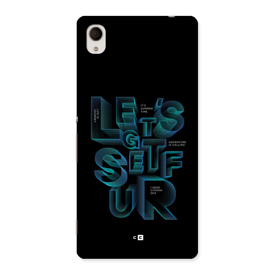 Lets Get Surf Back Case for Xperia M4