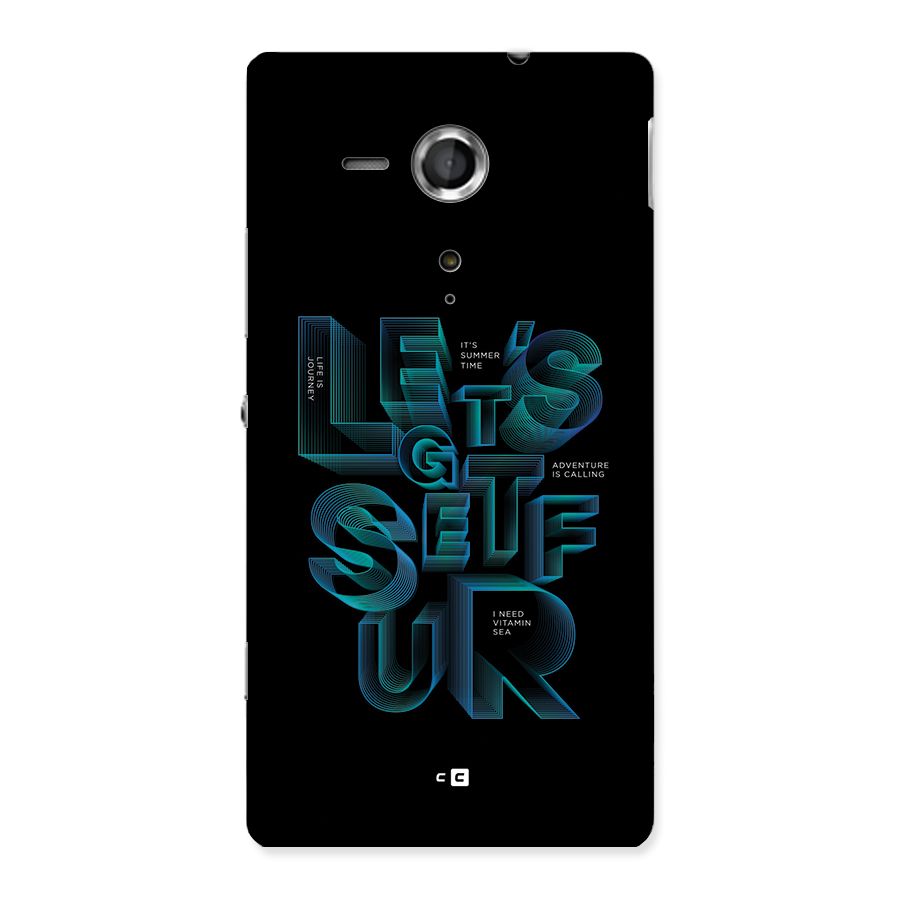 Lets Get Surf Back Case for Xperia Sp