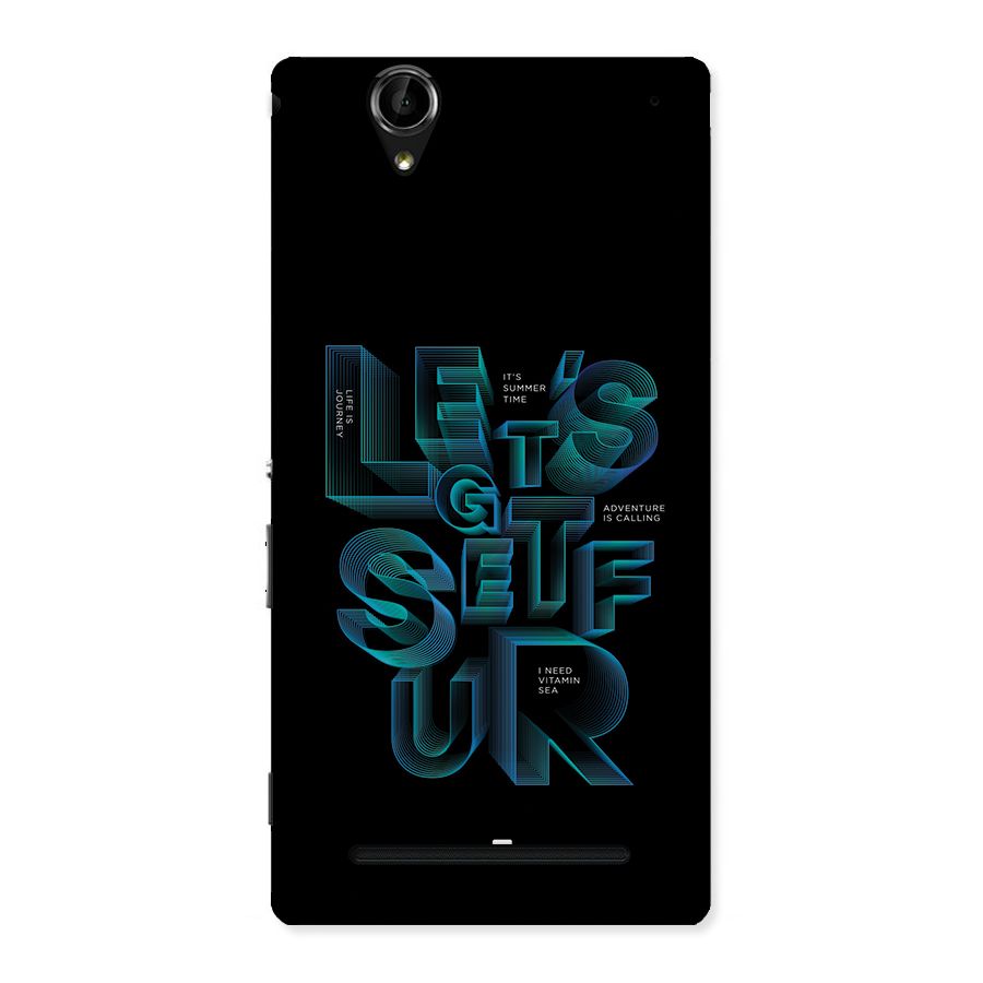 Lets Get Surf Back Case for Xperia T2
