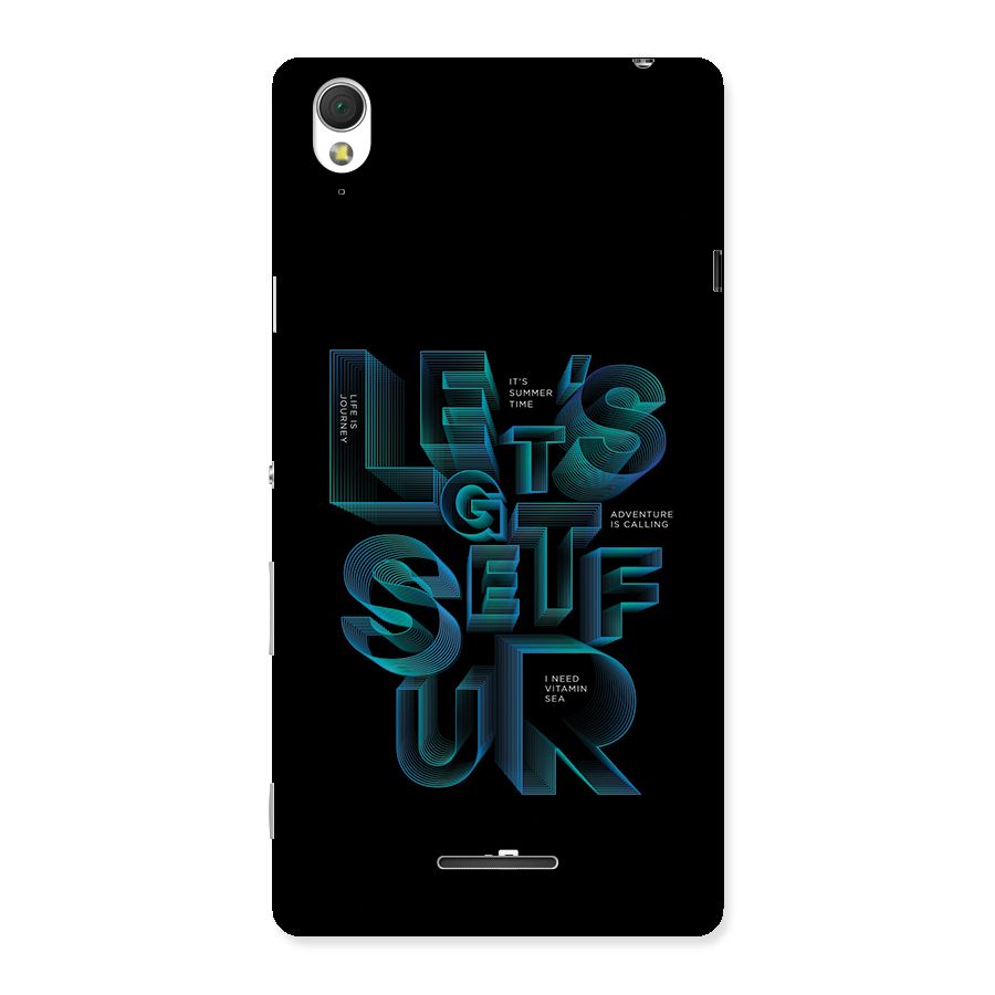 Lets Get Surf Back Case for Xperia T3