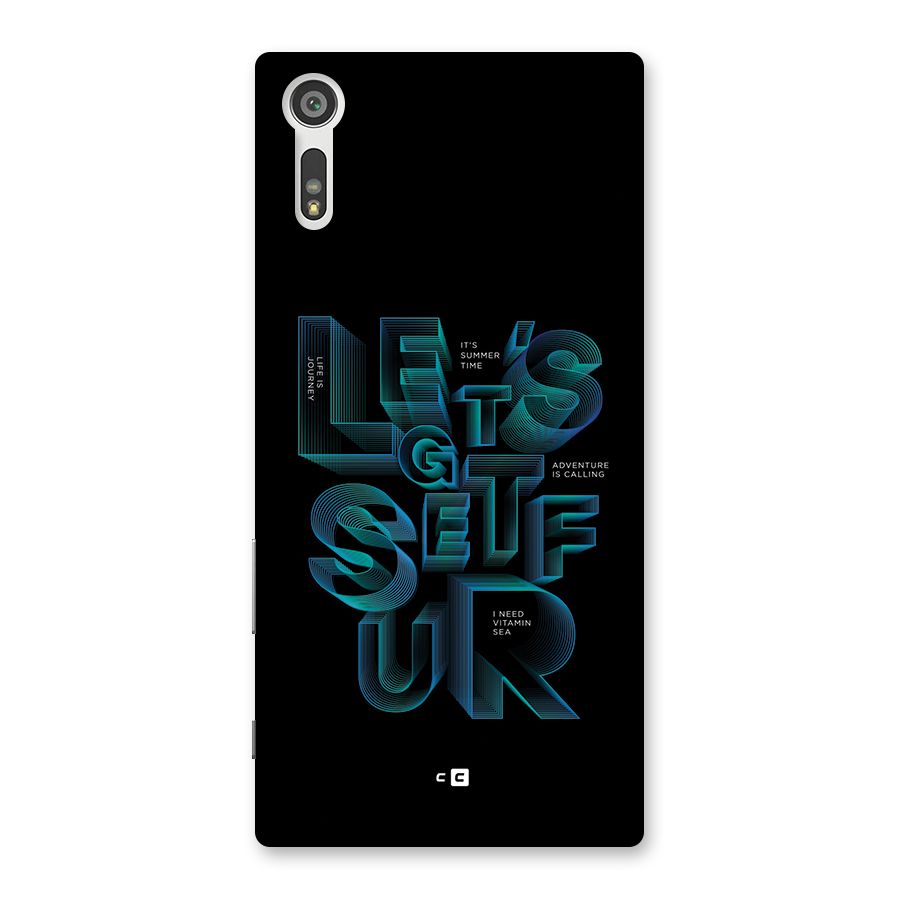 Lets Get Surf Back Case for Xperia XZ