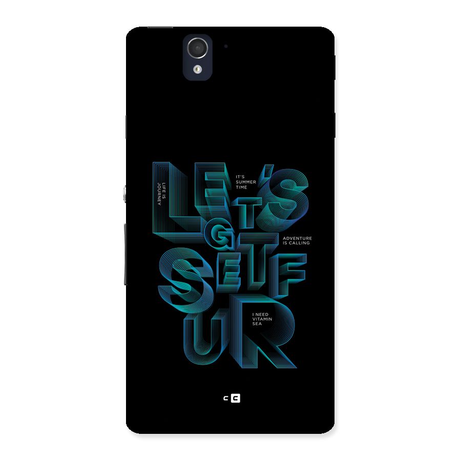 Lets Get Surf Back Case for Xperia Z
