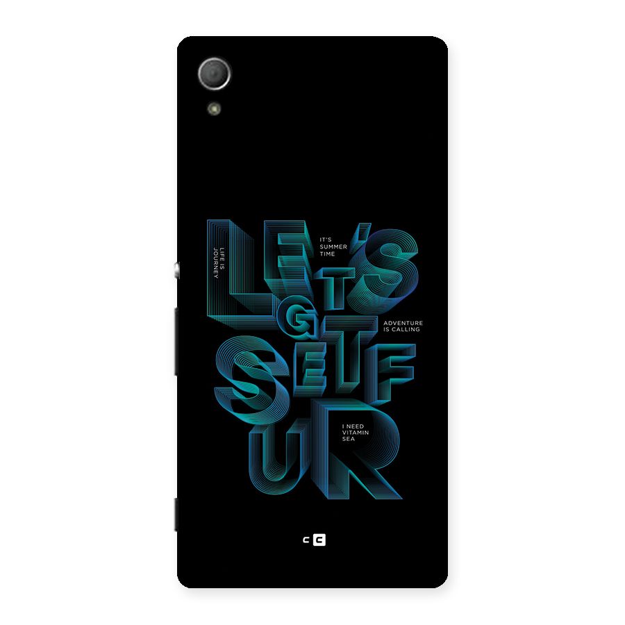 Lets Get Surf Back Case for Xperia Z4