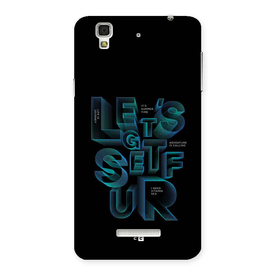 Lets Get Surf Back Case for YU Yureka Plus