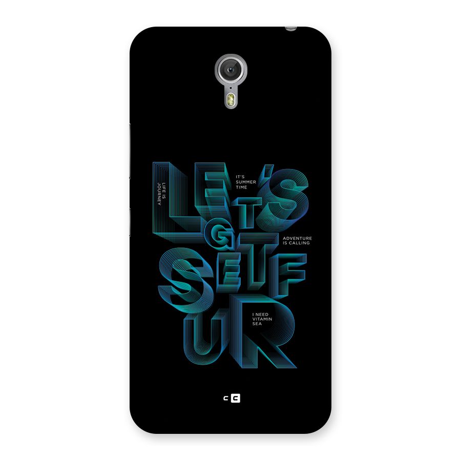 Lets Get Surf Back Case for Zuk Z1