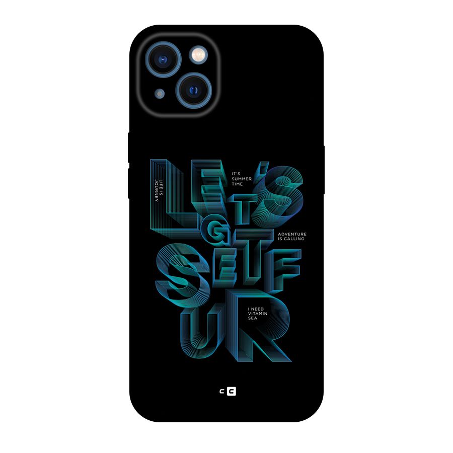 Lets Get Surf Back Case for iPhone 13