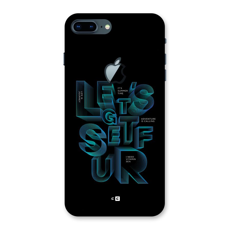 Lets Get Surf Back Case for iPhone 7 Plus Apple Cut
