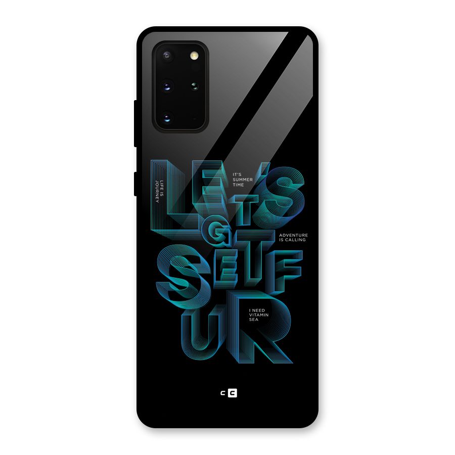 Lets Get Surf Glass Back Case for Galaxy S20 Plus