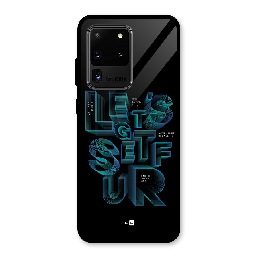 Lets Get Surf Glass Back Case for Galaxy S20 Ultra