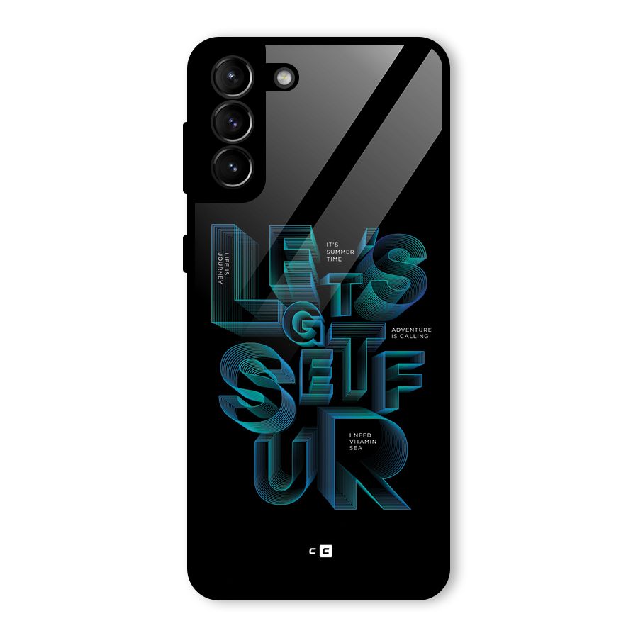Lets Get Surf Glass Back Case for Galaxy S21 Plus