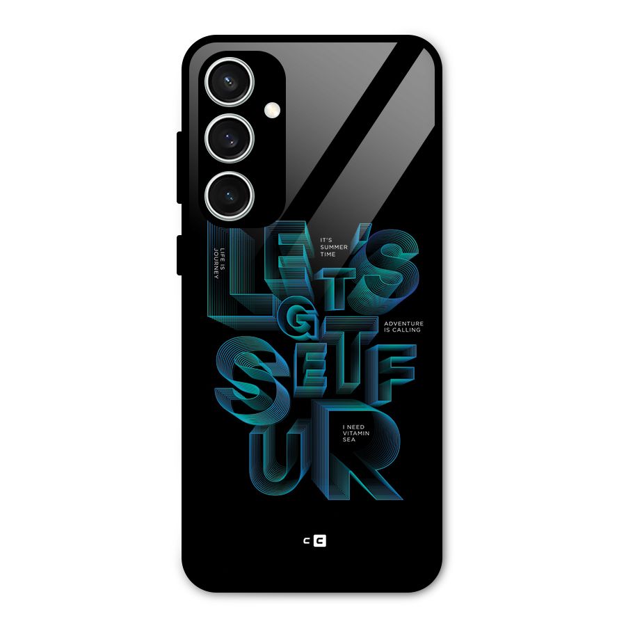 Lets Get Surf Glass Back Case for Galaxy S23 FE